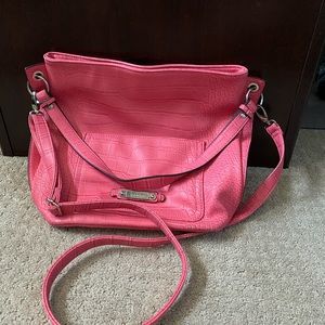 Pink Shoulder Crossbody Bag